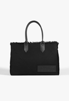 Bolsa Shopping Grande Lona Preta