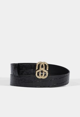 Cinto Schutz Couro Preto