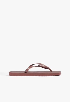 Chinelo Bico Quadrado Marrom