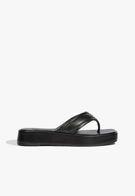 Chinelo Plataforma Preto