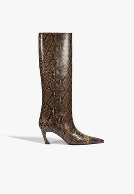 Bota Lexi Couro Animalprint