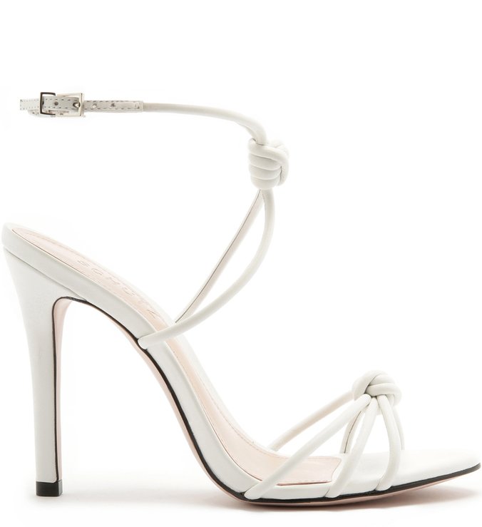 Sandália Salto Strings Knot White Sandália Salto Strings Knot White