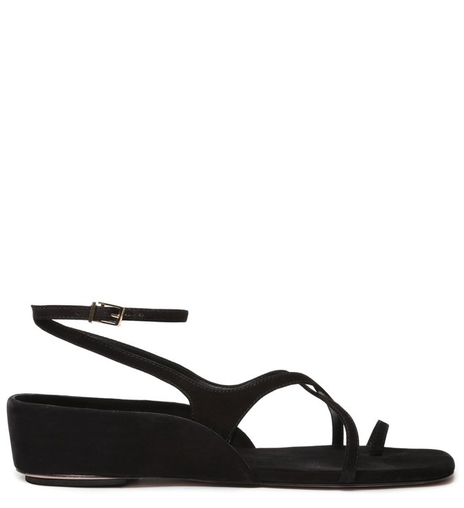 Sandália Rasteira Snake Black