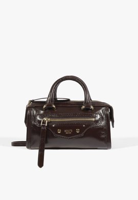 Bolsa Tote Mini Tote Verona Média Couro Marrom