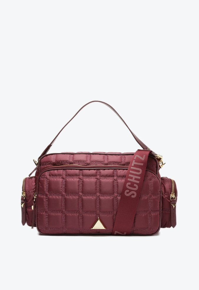 Bolsa Tiracolo Poise Grande Nylon Vermelha