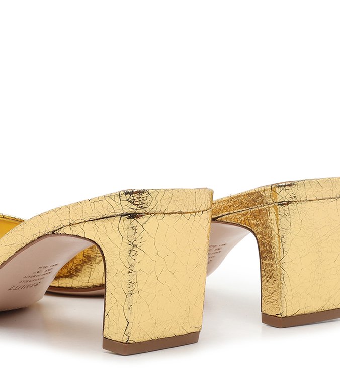 Sandália Mule Gold Sandália Mule Gold