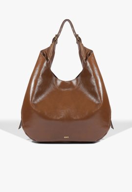 Bolsa Hobo Jack Grande Couro Marrom