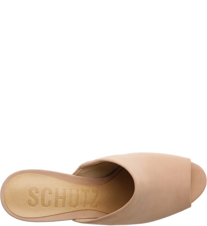 Mule Medium Heel Amendoa Mule Medium Heel Amendoa