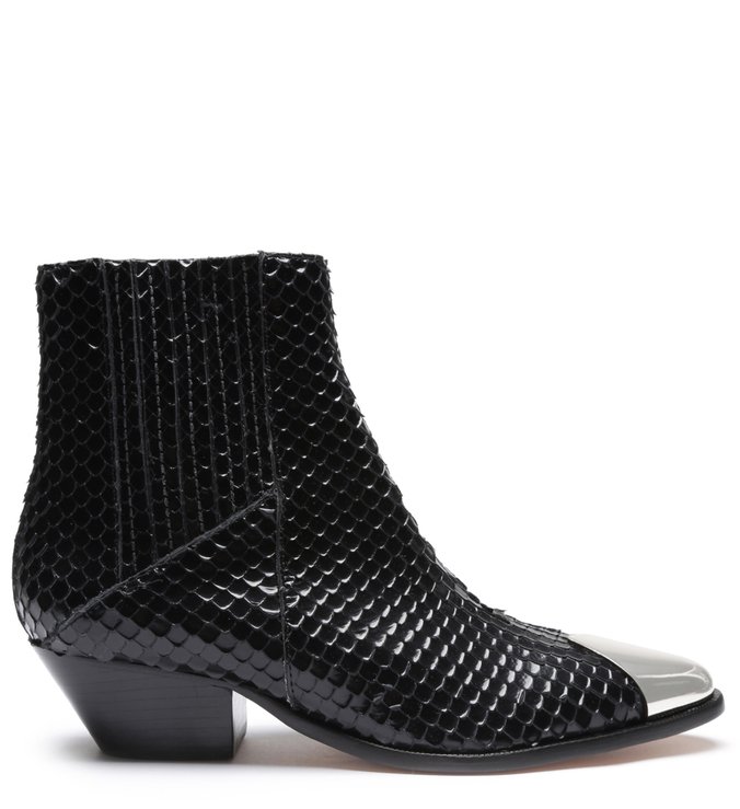 BOTA CHELSEA CROCO BLACK BOTA CHELSEA CROCO BLACK