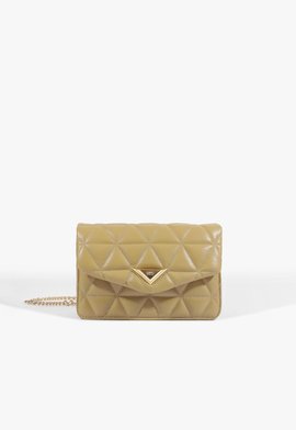 Bolsa Média Tiracolo 944 Matelassê Couro Verde