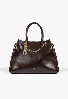 Bolsa Tote Robin Grande Couro Marrom