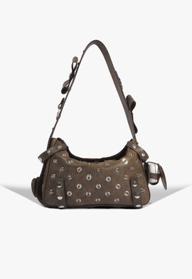 Bolsa Tiracolo Mavie Média Couro Marrom