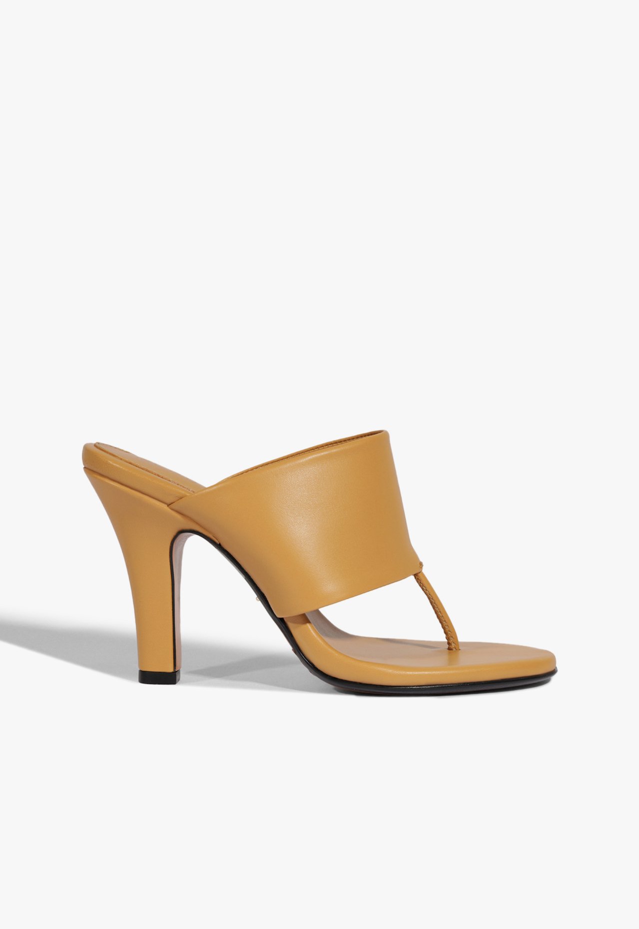 Sandália Mule Martha Couro Marrom Clara | Schutz