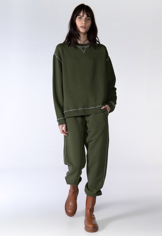 Calça Moletom Beatriz Verde