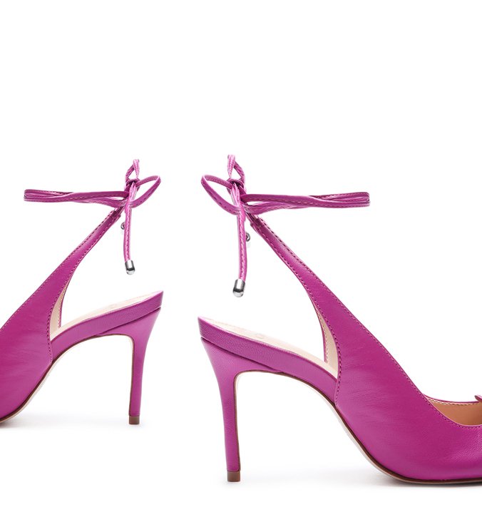Schutz x Ginger Scarpin Lace-Up Pink Schutz x Ginger Scarpin Lace-Up Pink