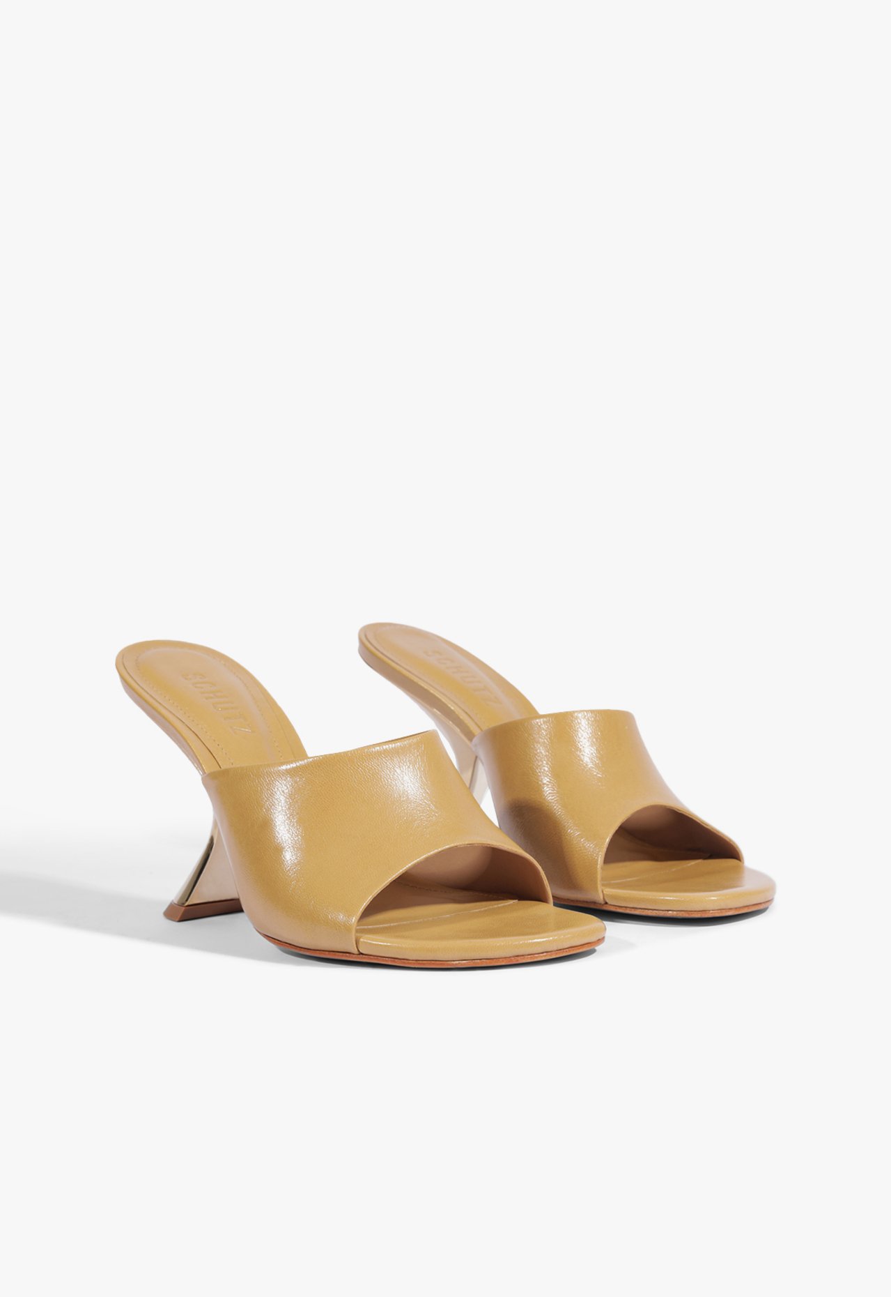 Tamanco Mule Couro Nude | Schutz