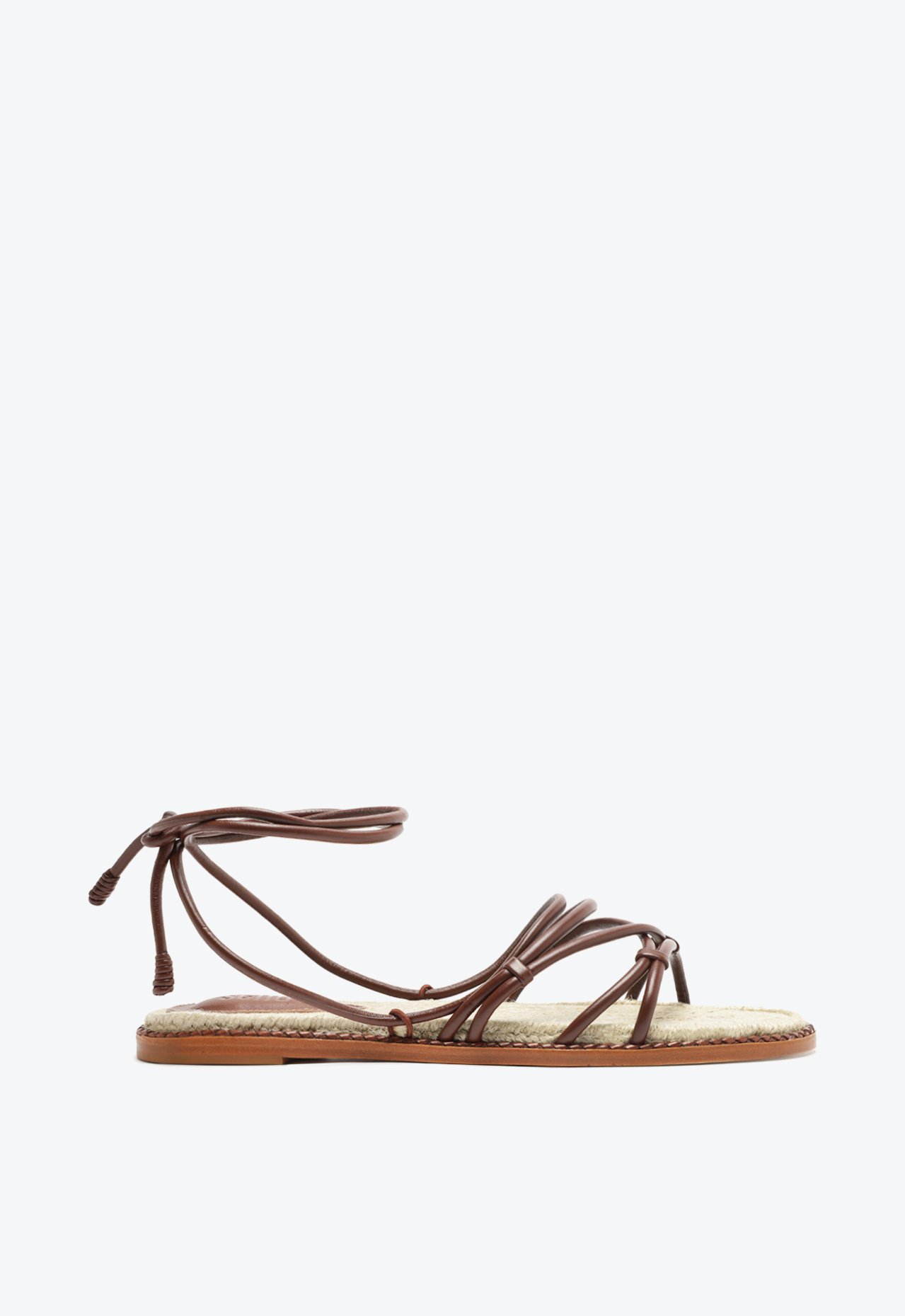 Sandália Rasteira Aletha Marrom Escuro | Schutz