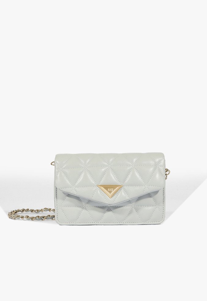 Bolsa Tiracolo Mini 944 Couro Azul Clara