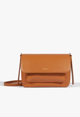Bolsa Tiracolo Brooke Couro Marrom