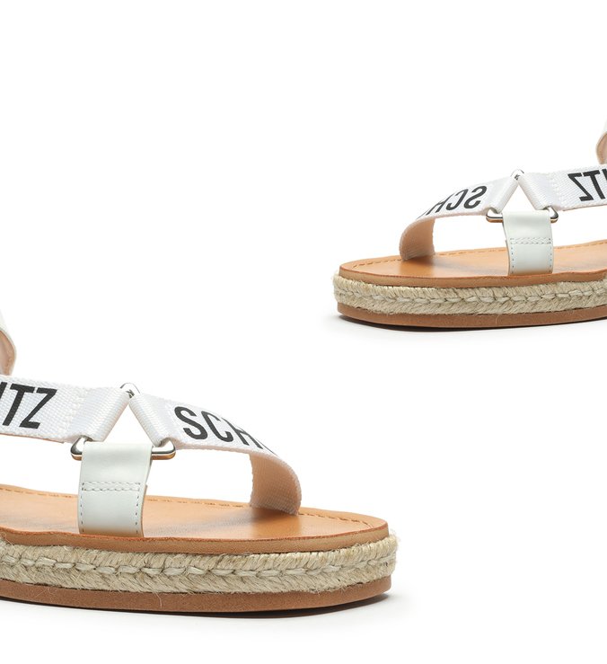 Sporty Sandal Flatform White Sporty Sandal Flatform White