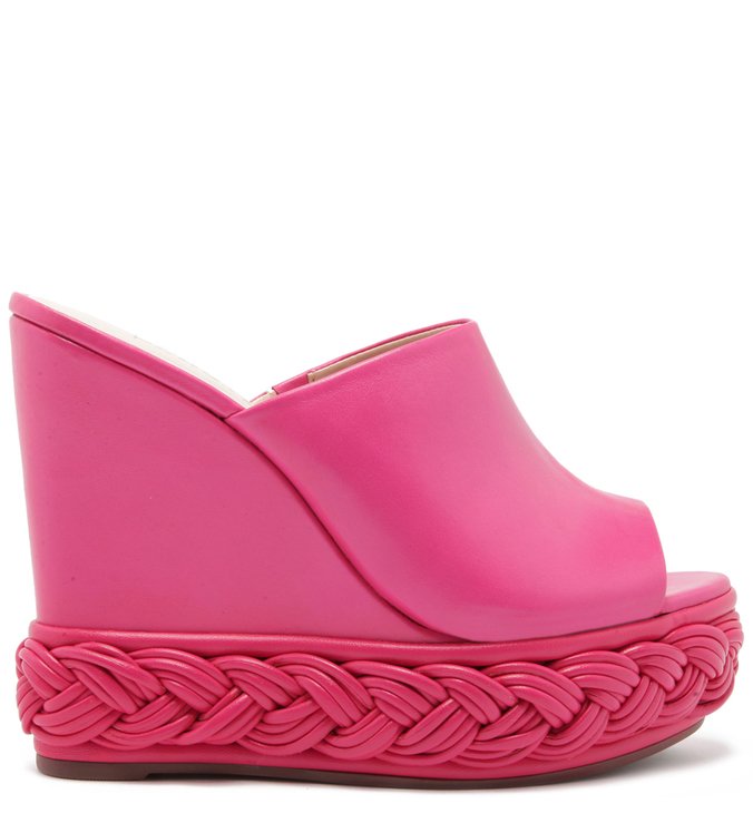 SANDÁLIA MULE PLATAFORMA VIBRANT PINK SANDÁLIA MULE PLATAFORMA VIBRANT PINK