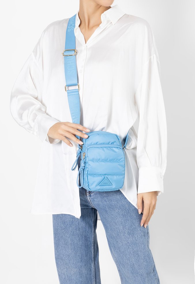 Bolsa Tiracolo Shelby Nylon Azul