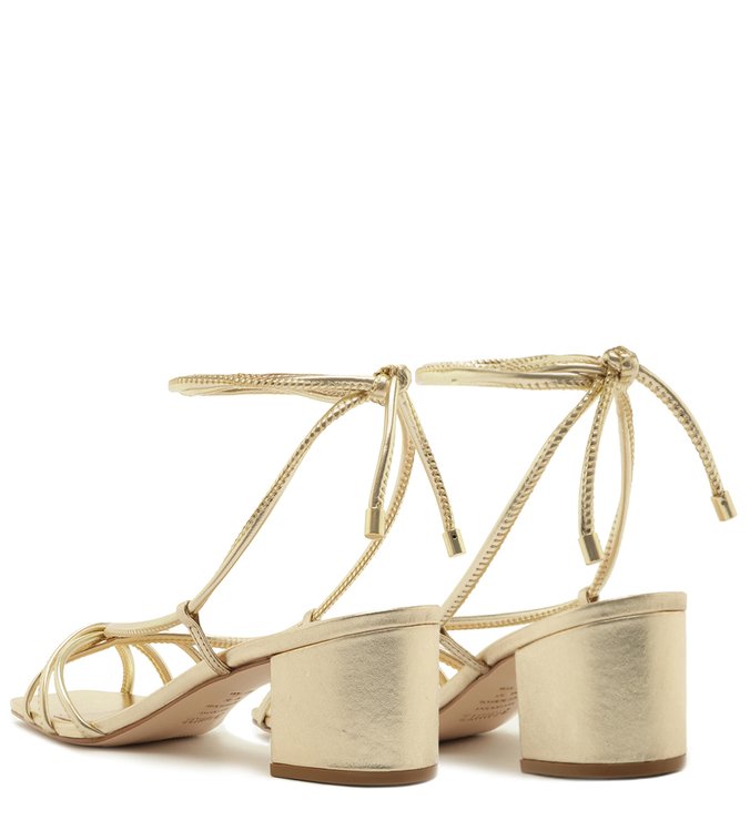 SANDÁLIA BLOCK HEEL STRINGS PLATINA SANDÁLIA BLOCK HEEL STRINGS PLATINA