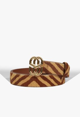 Cinto Emblem Textura Zebra