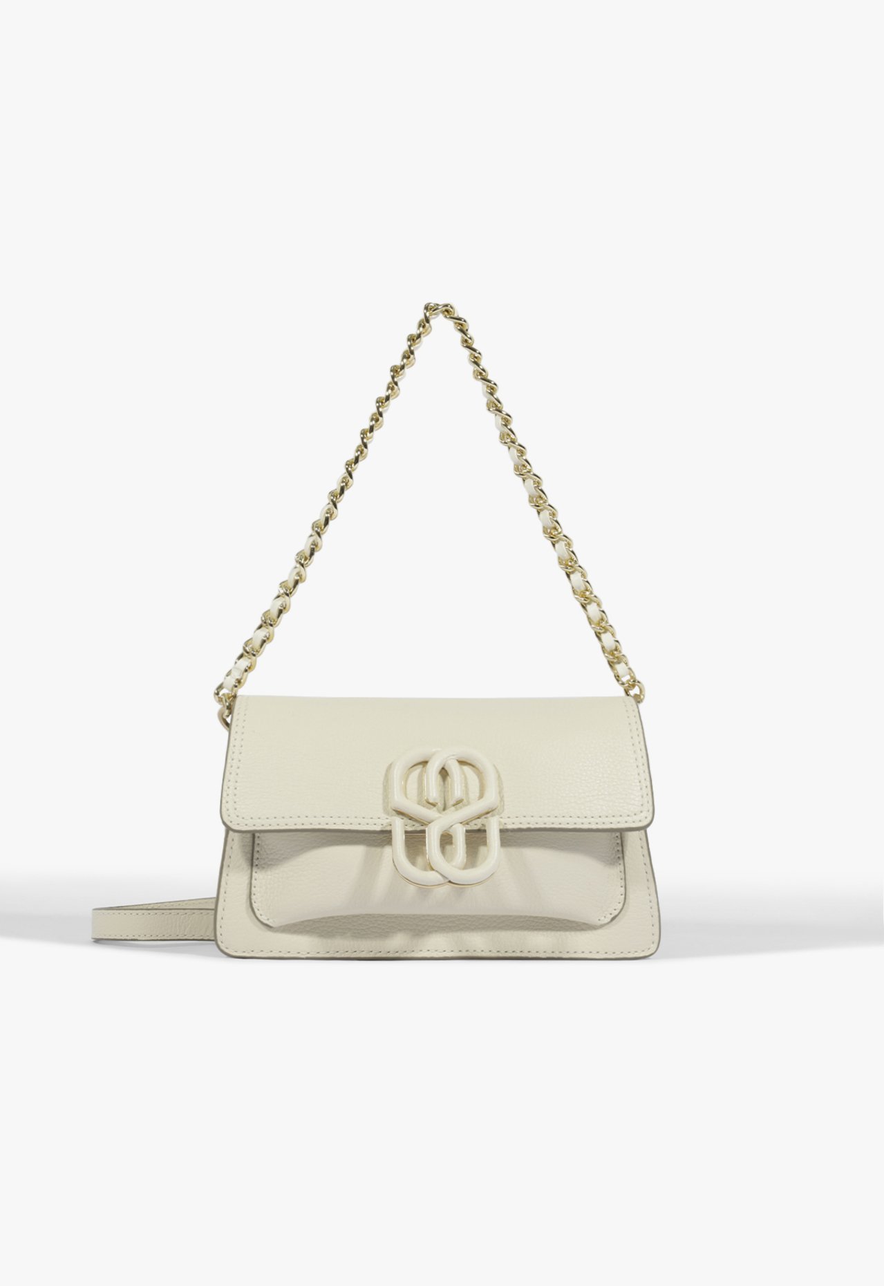 Bolsa Tiracolo de Couro Branco | Schutz