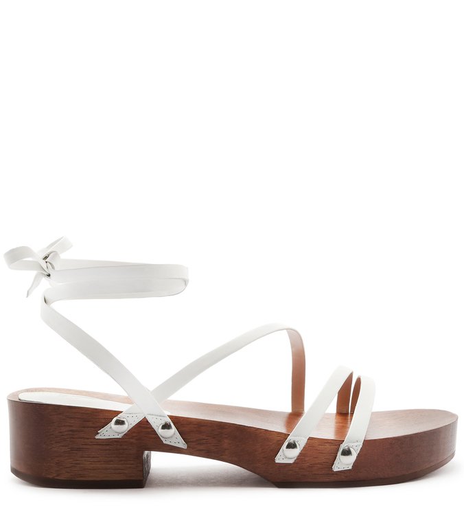 SANDÁLIA RASTEIRA STRINGS LACE-UP WHITE SANDÁLIA RASTEIRA STRINGS LACE-UP WHITE