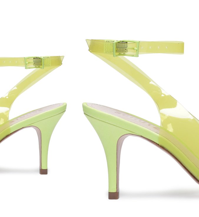 Sandália Vinil Slingback Verde Sandália Vinil Slingback Verde