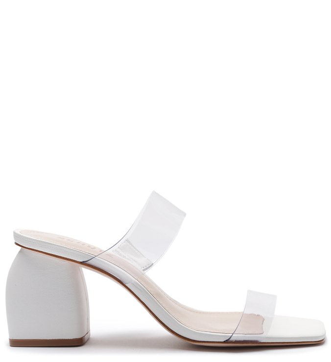 SANDÁLIA MULE CHUNKY VINIL WHITE SANDÁLIA MULE CHUNKY VINIL WHITE