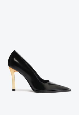 Scarpin Daria Couro Preto