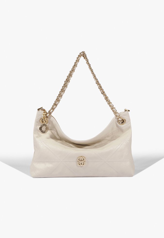 Bolsa Crossbody Charlie Média Couro Branca