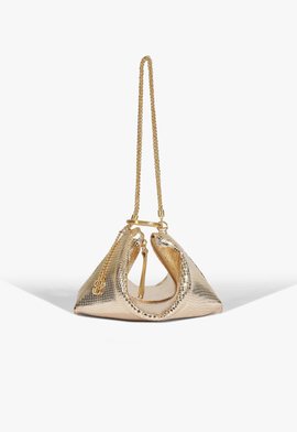 Bolsa Pequena Tiracolo Carrie Dourada