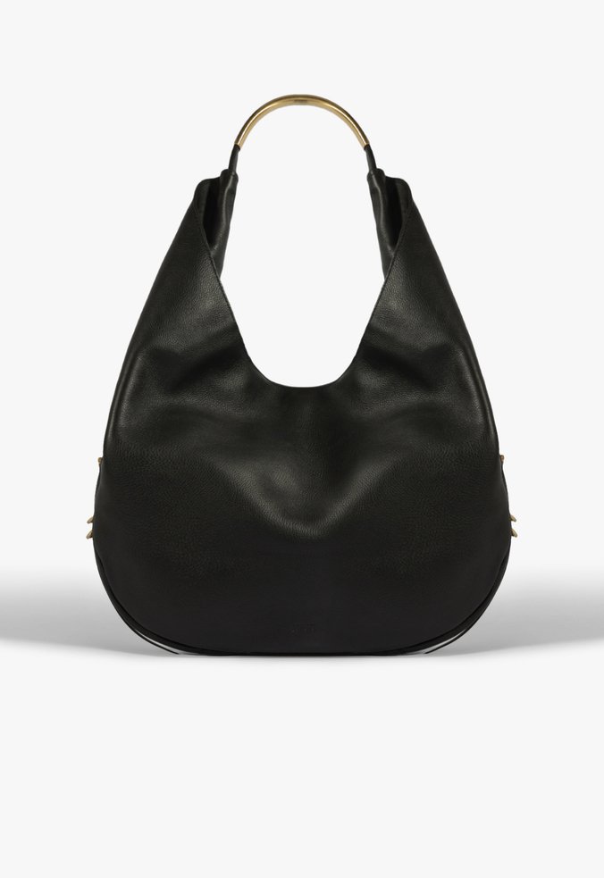 Bolsa Tote Grande Jack Couro Preta