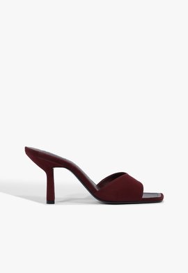 Sandália Mule Posseni Casual Vinho