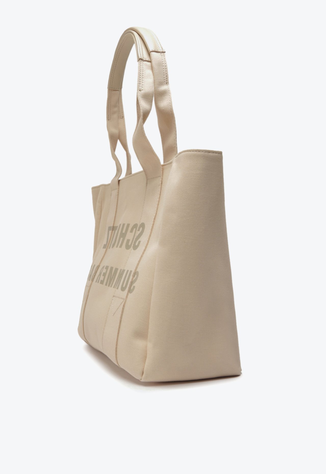 Bolsa Shopping Summer Bag Lona Bege | Schutz