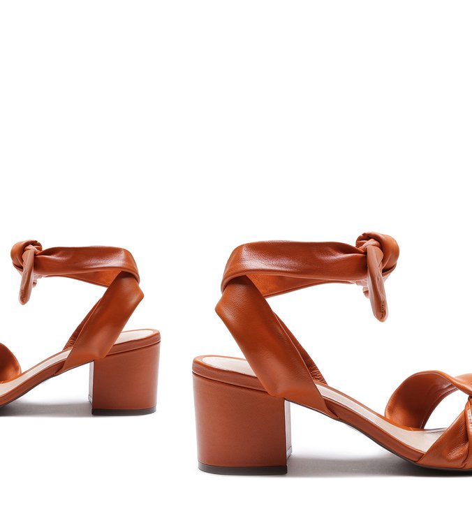 SANDÁLIA MIKA BLOCK HEEL MARROM SANDÁLIA MIKA BLOCK HEEL MARROM