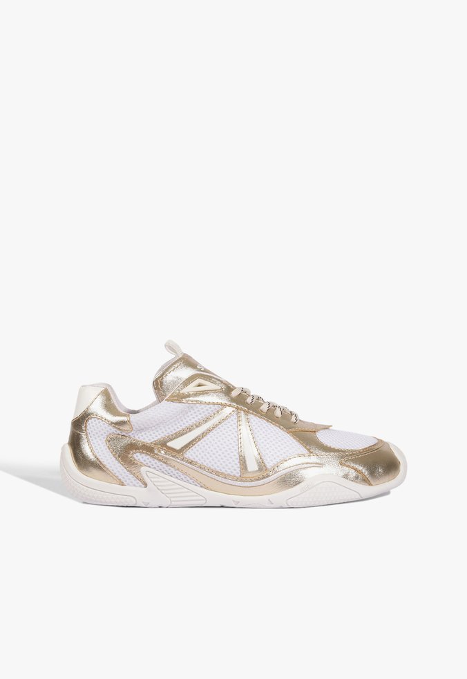 Tênis 48’S Branco e Dourado