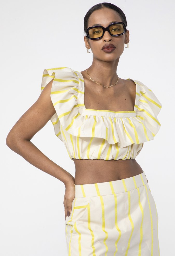 Top Aurora Amarelo
