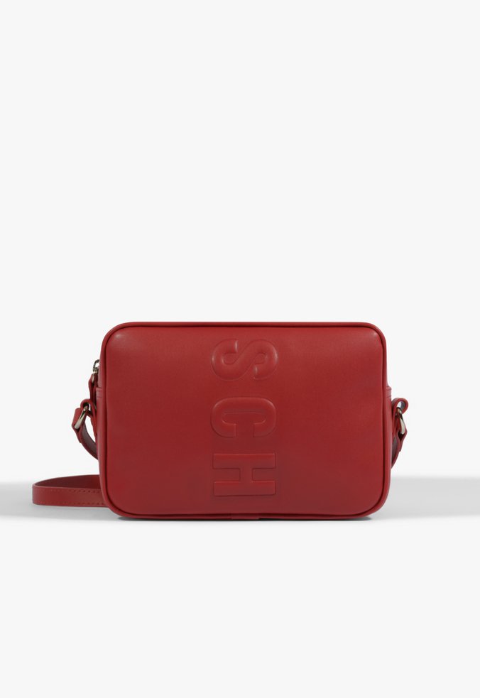 Bolsa Tiracolo Pequena Tassy Vermelha