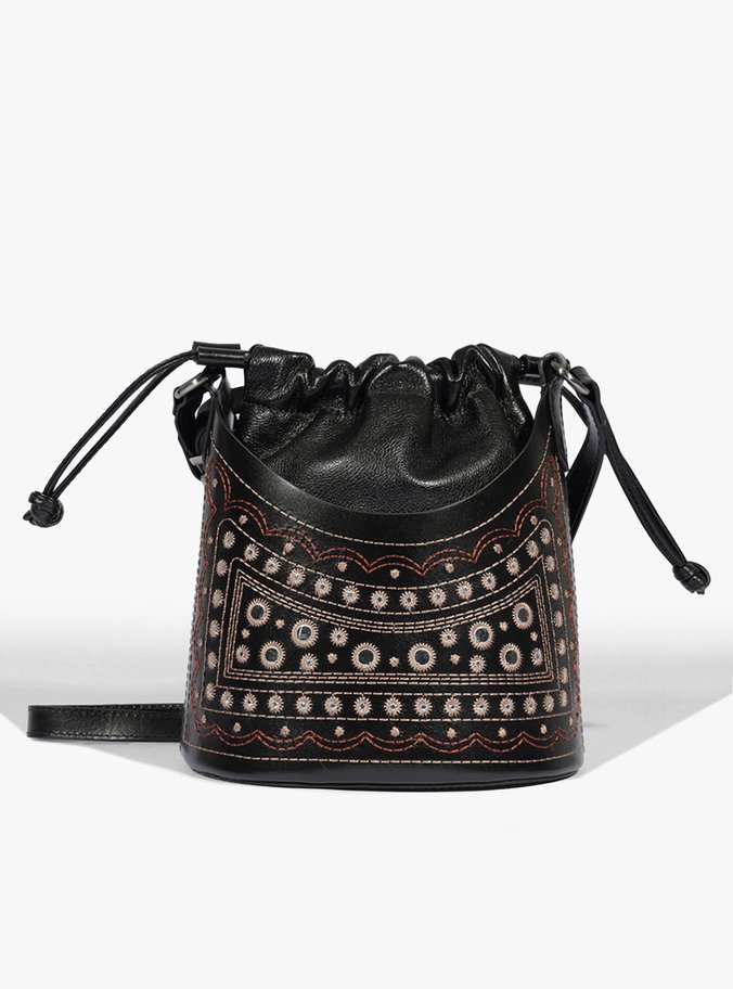 Bolsa Zola Couro Preta