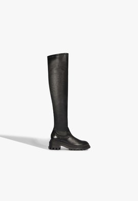 Bota Over the Knee Tratorada Kendy Up Preta