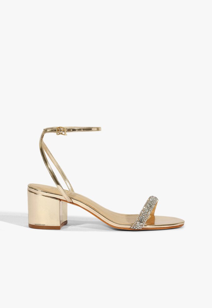 Sandália Block Gold