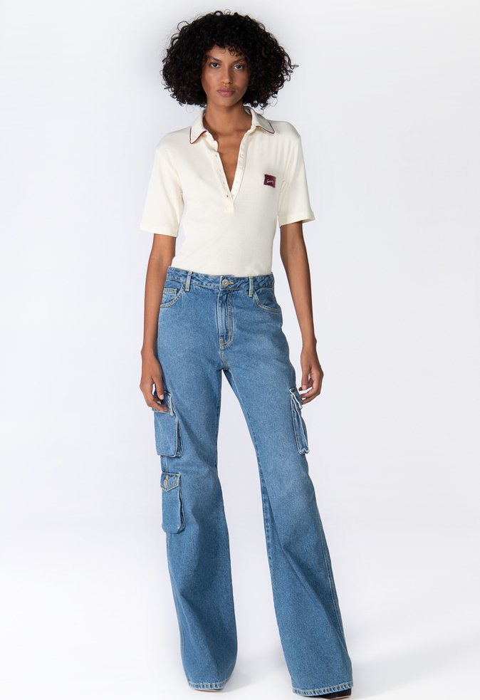 Calça Cargo Barbara Jeans