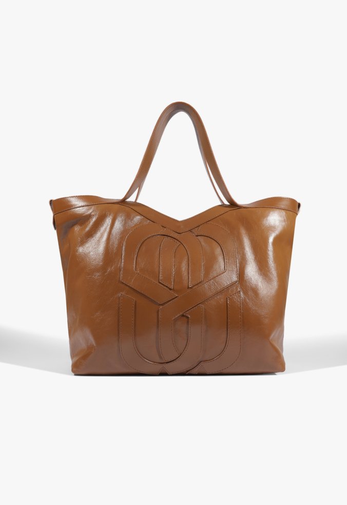 Bolsa Maddison Grande Couro Marrom