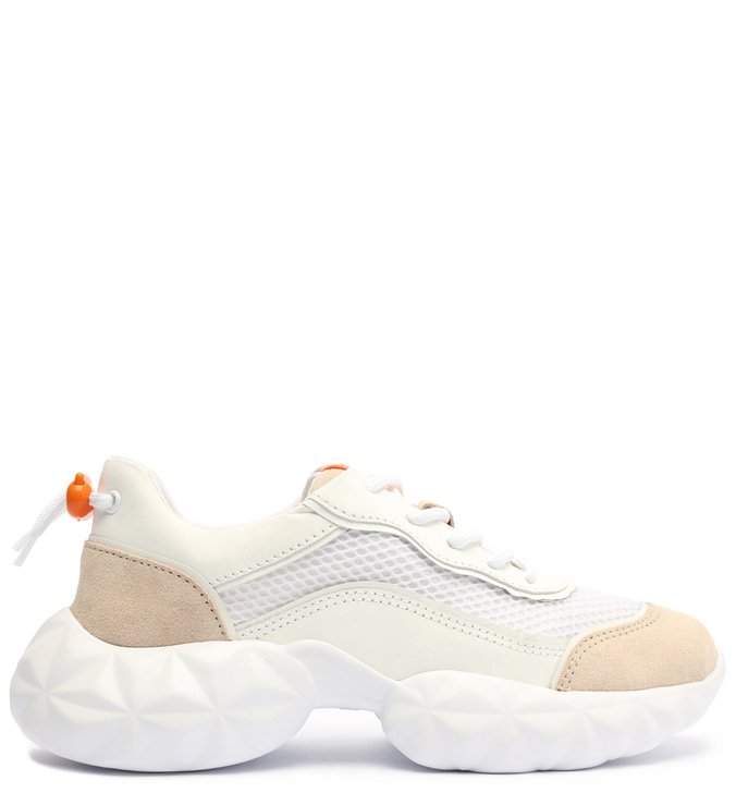 Tênis Tulum Bold Branco e Bege