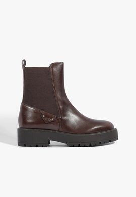 Bota Sabrine Cano Curto Marrom