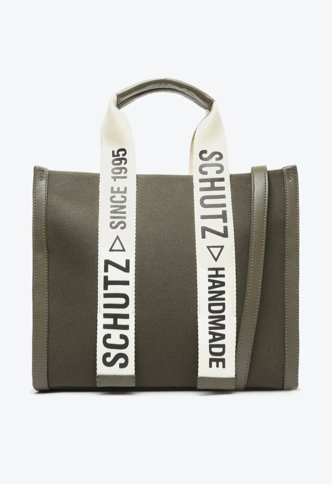 Bolsa Tote Livia Lona Verde Militar